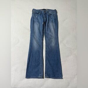 Big Star Jeans Womens 29 Blue Hazel Curvy Fit Bootcut Low Rise Medium Wash Denim